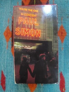 Paul Simon You're The One In Concert VHS Live Classic Rock Warner Reprise Video - Imagen 1 de 3