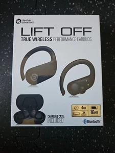 Lifestyle Advanced LIFT OFF True Wireless Bluetooth PERFORMANCE EARBUDS w/Case - Photo 1 sur 4