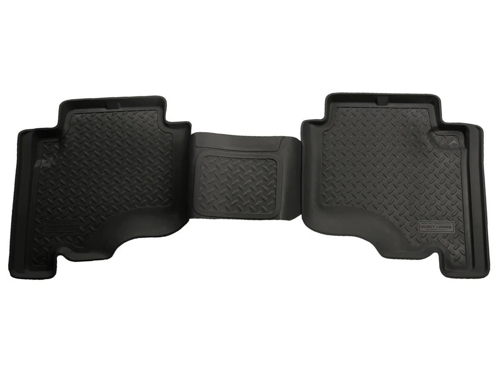 Husky Classic Style Floor Fit 2005-2010 Jeep Grand Cherokee 2nd Row 1pc Black - Imagem 1 de 2
