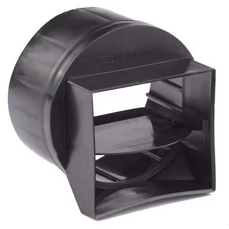 Broan 97003932 Connector, 4 In Plastic Damper Duct - Image 1 of 1