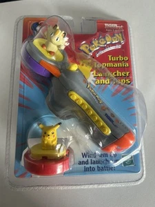 Vintage 1990's Pokemon Turbo Topmania Launcher Hasbro/Tiger Electronics - Neu - Bild 1 von 2