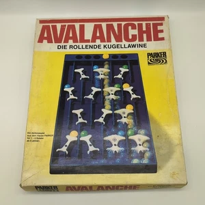 Avalanche Die rollende Kugellawine Parker Spiel | Murmeln 1966 Vintage Retro - Bild 1 von 9