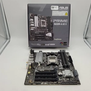 ASUS Prime B650M-A AX II AMD B650 AM5 mATX Motherboard, DDR5 -NOT WORKING- - Zdjęcie 1 z 7
