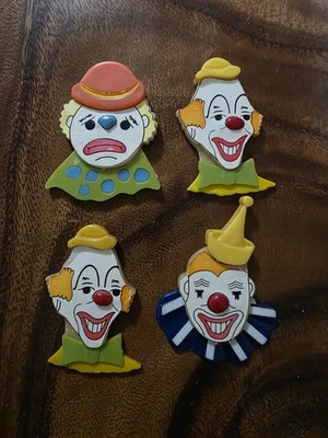De colección 1979 TRAVCO Imanes de Nevera Payasos Frick Frack Mack Imanes de Circo Hong Kong Foto 1 de 4