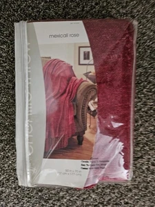 2004 Target Home 50 X 70 Mexicali Rose Chenille Throw NOS/NIP - Picture 1 of 5