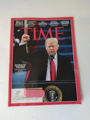 Time Magazine - January 30, 2017 - Donald Trump: 45th President of the U.S.A - Image 1 of 4