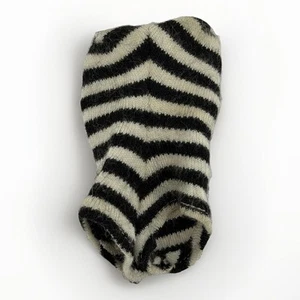 Vintage Mattel Barbie schwarz weiß Zebrastreifen Badeanzug 60er Jahre Puppenkleidung - Bild 1 von 4