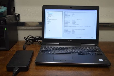 DELL PRECISION 7520 i7-7700HQ 512GB NVMe 16GB RAM NVIDIA QUADRO M2200 NO O.S - Image 1 of 4