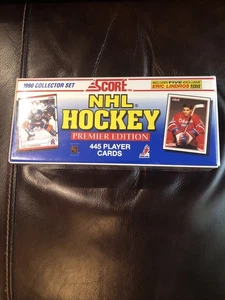 Juego de coleccionista Score NHL Hockey Premier Edition 1990 | SELLADO DE FÁBRICA | 5 LINDROS - Imagen 1 de 5