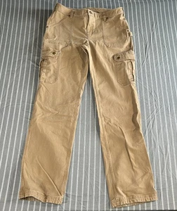 Duluth Trading Co. Curvesetter Cargohose Damen 14x35 braun Outdoor - Bild 1 von 5