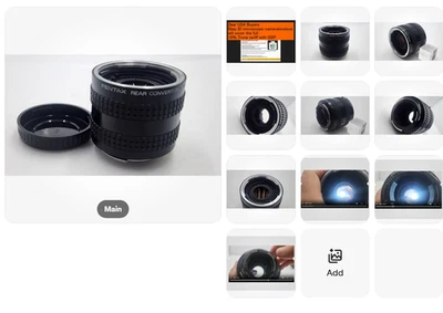 *Exc* Pentax Rear Converter-A 645 2x Teleconverter Lens for 645  33657 - Image 1 of 4