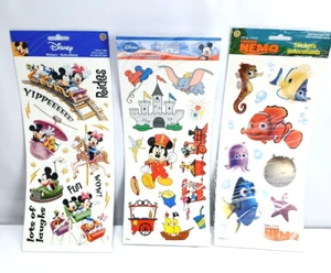 Lot of 3=Sandylion DISNEY SCRAPBBOOKING STICKERS=New Unopened - Picture 1 of 11
