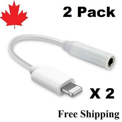 For IPhone 7 8 Plus X 11 12 13 8Pin To 3.5mm Jack Earphone Headphone Aux Adapter • 9.99$