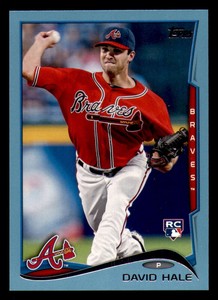 2014 Topps Wal-Mart Blue Border #363 David Hale