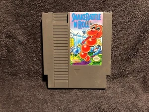 SNAKE RATTLE N ROLL for the NES CLEANED, TESTED, & AUTHENTIC! - Picture 1 of 2