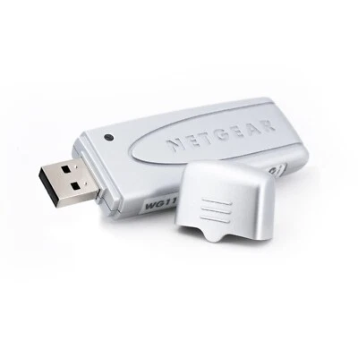 Netgear Wireless LAN USB 2.0 Stick WIFI WLAN Adapter Dongle WPA2-PSK 128 Bit - Bild 1 von 4