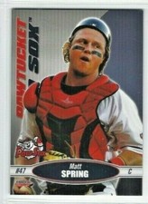 2015 Pawtucket Red Sox (Triple-A Boston Red Sox) Matt Spring