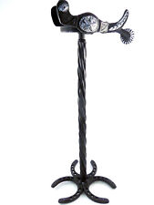 LL Home Metal Spur 15” Tall Candle Holder Stand # 21678 Cowboy Western Decor 