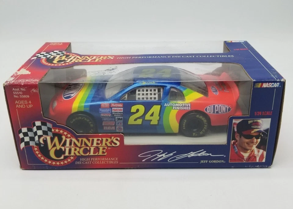 Winner's Circle Jeff Gordon #24 NASCAR 1 24 in