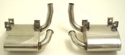 FMS Duplex Tubo di Scappamento Porsche 911 Tipo 996 Carrera Incl. 4 & 4S Anno - Immagine 1 di 2