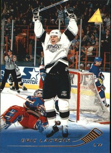 1995-96 Pinnacle Kings Hockey Card #82 Eric Lacroix