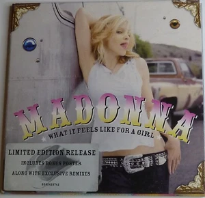 MADONNA "WHAT IT FEELS LIKE TO BE A GIRL" 2001 LTD ED. CD SINGLE LIKE NEW - Bild 1 von 3