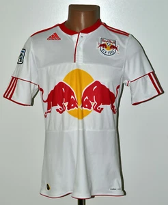NEW YORK RED BULLS 2010/2011 HOME FOOTBALL SHIRT JERSEY ADIDAS S - Picture 1 of 4
