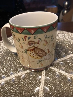 222 Fifth 12 Days of Christmas Cup Mug First Day Partridge in a Pear Tree - Image 1 of 4