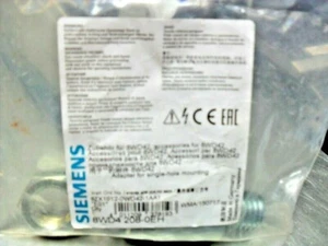 SIEMENS 8WD4208-0EH  ADAPTER FOR SINGLE-HOLE MOUNTING  NIB - Picture 1 of 3