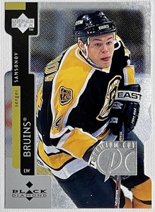1997-98  Black Diamond - Premium Cut ! Sergei Samsonov