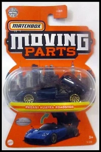 Matchbox Blue Pagani Huayra Roadster 1/20 Moving Parts Series - Picture 1 of 2