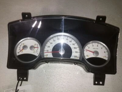 Medidor de velocímetro usado se adapta a: Dodge Durango Cluster 2006 MPH plateado grado C Foto 1 de 4