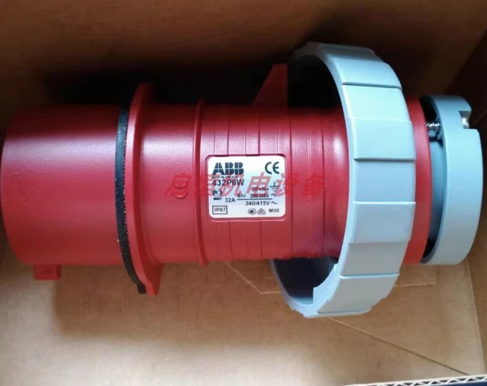 1pcs ABB Industrial Sockets Plugs Connectors 432P6W  ：10091826 - Image 1 of 3
