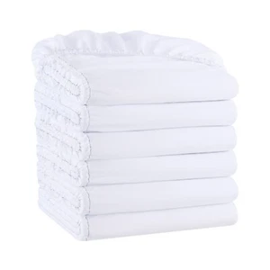 Host & Home Microfiber Fitted Sheets (6 Pack), Color & Size Options, Color Coded - Picture 1 of 51