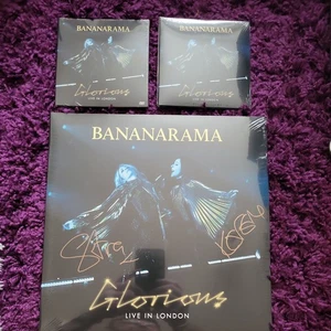 Bananarama Glorious Live  double blue vinyl SIGNED & CD & DVD SEALED MINT PWL  - Bild 1 von 10