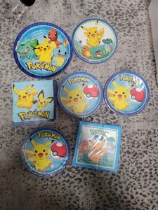 Nintendo party plates lot. Pokemon and Pokemon Go - Picture 1 of 9