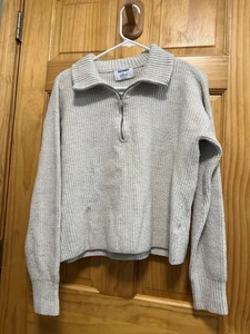 Bellissimo maglione Old Nave quarto zip panna taglia S - Foto 1 di 7