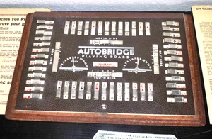 Vintage 1939 AutoBridge Travel Bridge Game. w/Game Sheet Packets & Strategies - Picture 1 of 9
