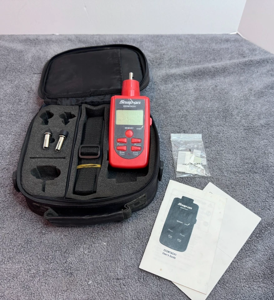 Snap-On Digital Tachometer EEDMTACH1 (Missing Surface Speed Test Wheel) - Image 1 of 4