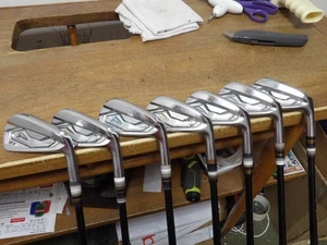 Srixon ZX5 MK II Forged Irons 4-PW X-Stiff Fujikura Axiom Graphite Very Nice!! - Picture 1 of 7