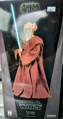 Figura de acción Sideshow Collectibles Star Wars Plo Koon escala 1:6 Foto 1 de 3
