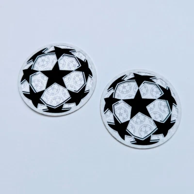 Pack de 2 parches de fútbol de la UEFA Champions League respeto parche de hierro Ballstar La Liga Foto 1 de 2
