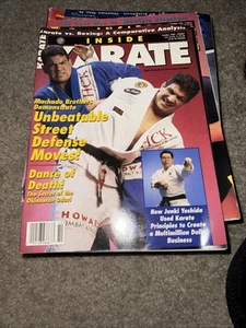10/98 INSIDE KARATE MACHADO BROS JUNKI YOSHIDA BLACK BELT KUNG FU MARTIAL ARTS - Picture 1 of 6