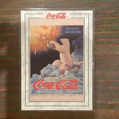 1994 Coca Cola 1920 Polar Bear PB-2 Insert Card Tuff Stuff Collect - Mint  - Image 1 of 2