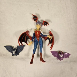Darkstalkers Lilith Action Figure Capcom con Accessori Pipistrello Ali Anime Giocattolo - Foto 1 di 8