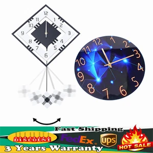 Reloj de Pared Nórdico Diseño Moderno Reloj Sala Silencioso Lujo Decoración del Hogar Reloj - Imagen 1 de 20