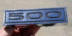 1963 Ford Galaxie 500 Gas / Fuel Door Lid Emblem Trim OEM - Bild 1 von 14