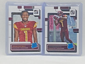 Jahan Dotson 2022 Donruss Rated Rookies Base + Canvas RCs Washington Commanders - Bild 1 von 6