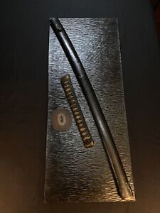 41mm Fuchi Koshirae for Kinnoto large Katana, Edo antique, Issaku fittings