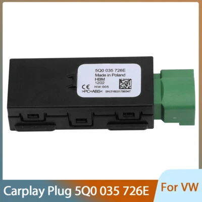 MIB2 USB Carplay Media Switch Instalación Enchufe 5QD036726E para VW Golf 7 Coche - Imagen 1 de 4